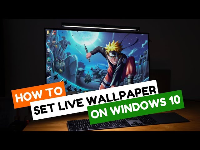 How To Set Live Wallpaper on Windows 10 PC  - YouTube
