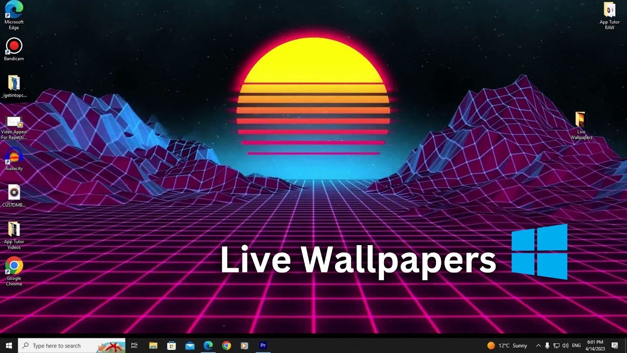How to Get Live Wallpapers on Desktop (Windows PC/Laptop) - YouTube