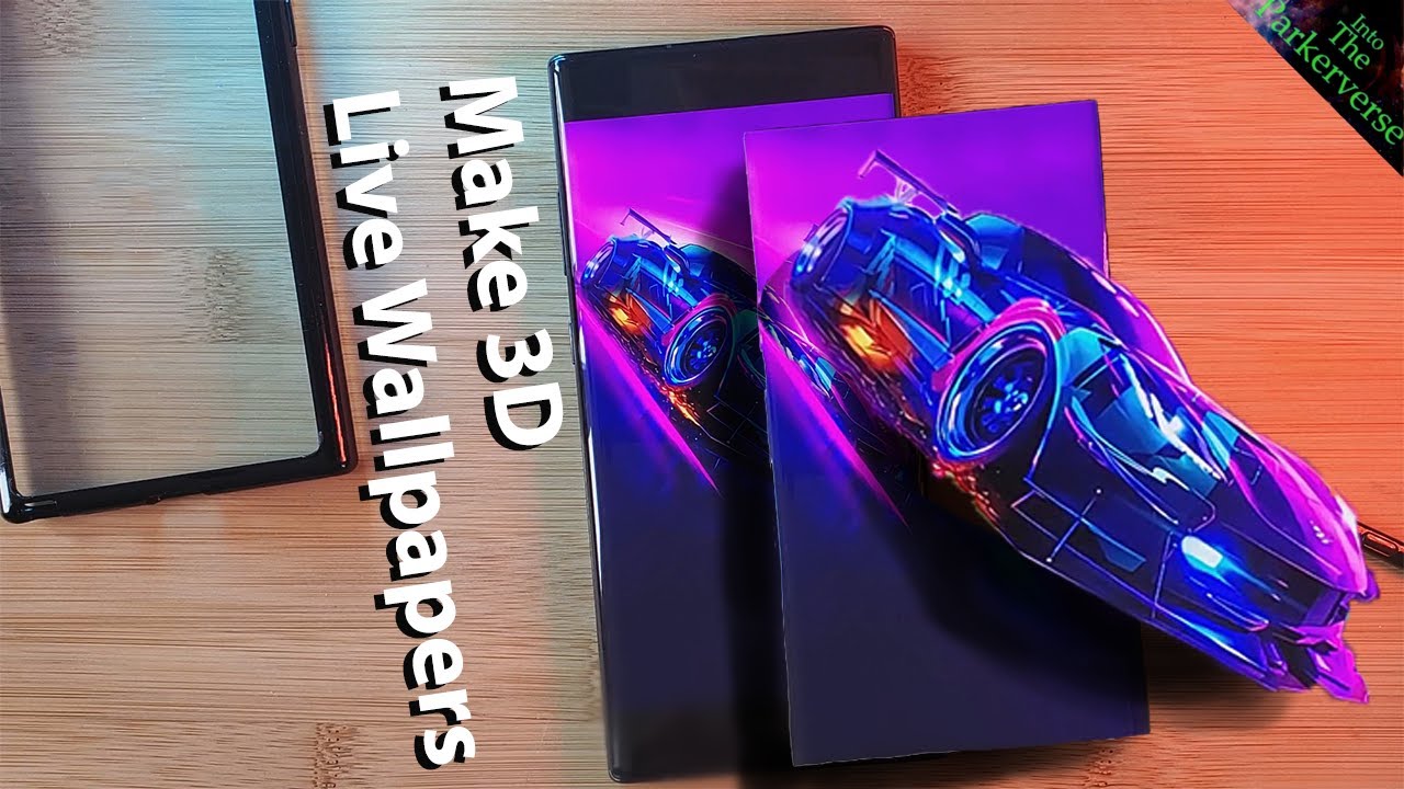 How to Make 3D Live Wallpapers for your Phone - Layering Your Wallpapers Like a PRO - YouTube