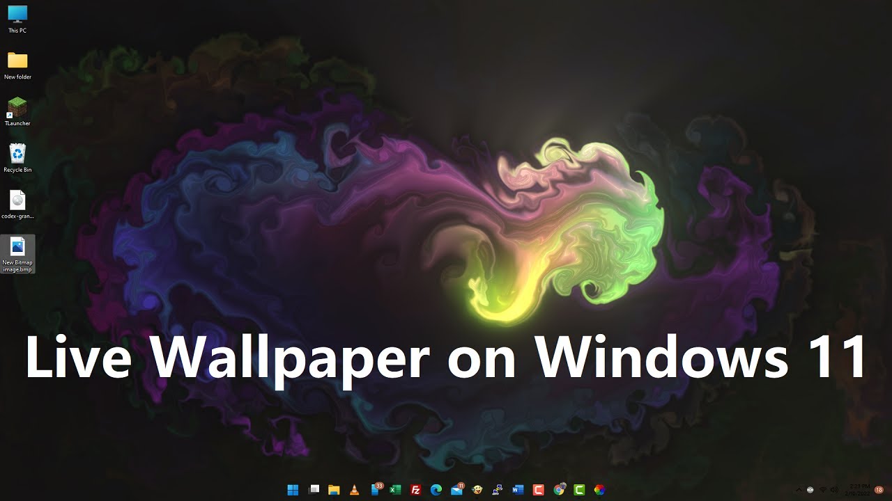 How to Setup Live Wallpaper on Windows 11 - YouTube