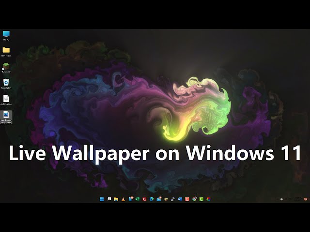 How to Setup Live Wallpaper on Windows 11 - YouTube