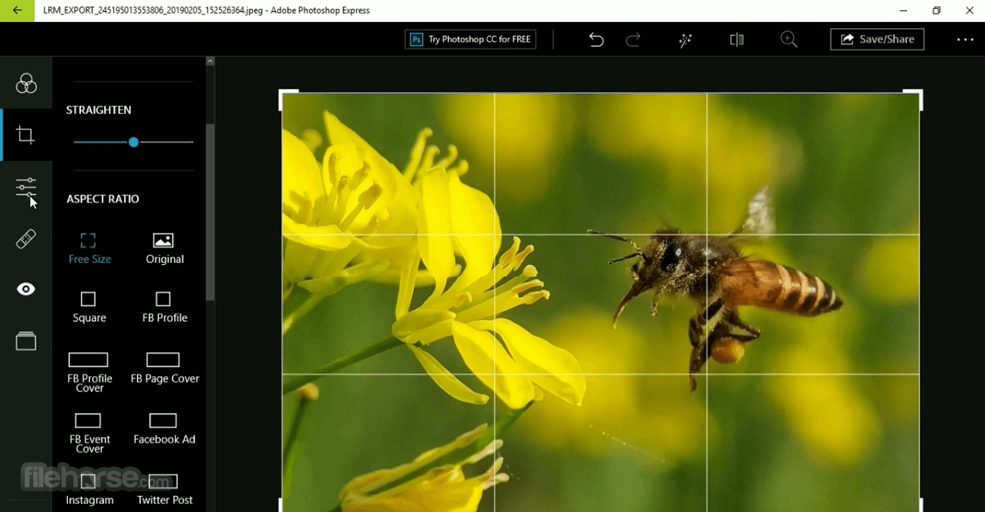 Adobe Photoshop Express for PC Download (2023 Latest)