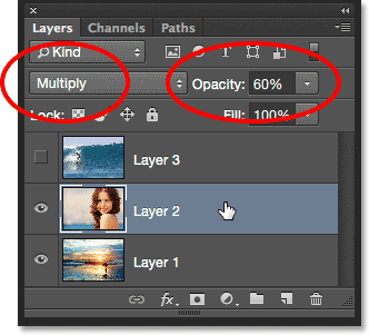 How To Merge Layer Blend Modes In Photoshop