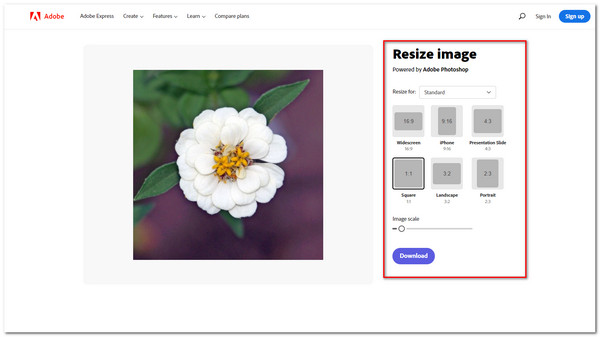 How to Resize Image by Adobe PhotoShop and Express