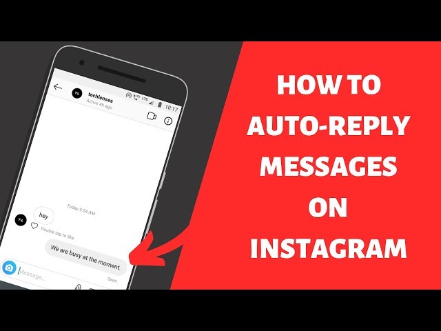 How To Auto Reply Messages On Instagram | Auto Responder For Instagram - YouTube