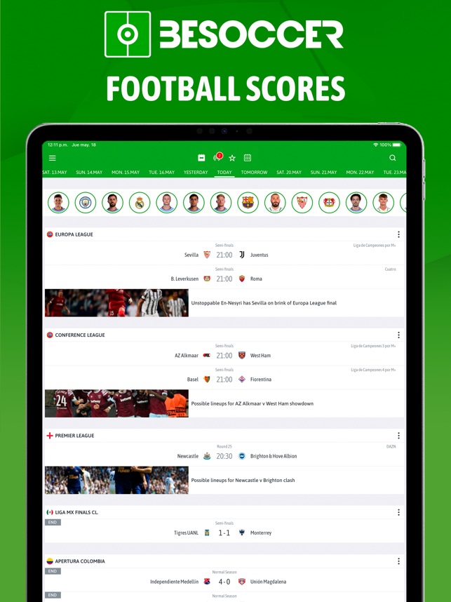 BeSoccer - Soccer Livescores on the App Store