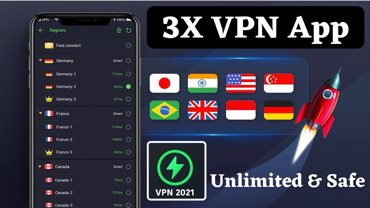 3X VPN App Kaise Use kare | How to use 3X vpn app | 3x vpn app | Free VPN | unlimited & safe | 2022 - YouTube