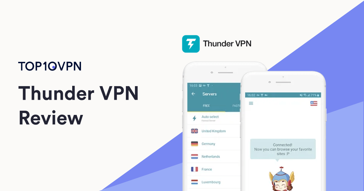 Thunder VPN Review - One of the Worst Free VPNs We've Seen