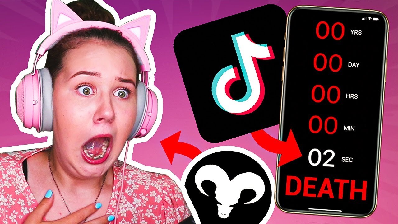 Testing The CREEPY COUNTDOWN APP From TikTok and this happened.. - YouTube