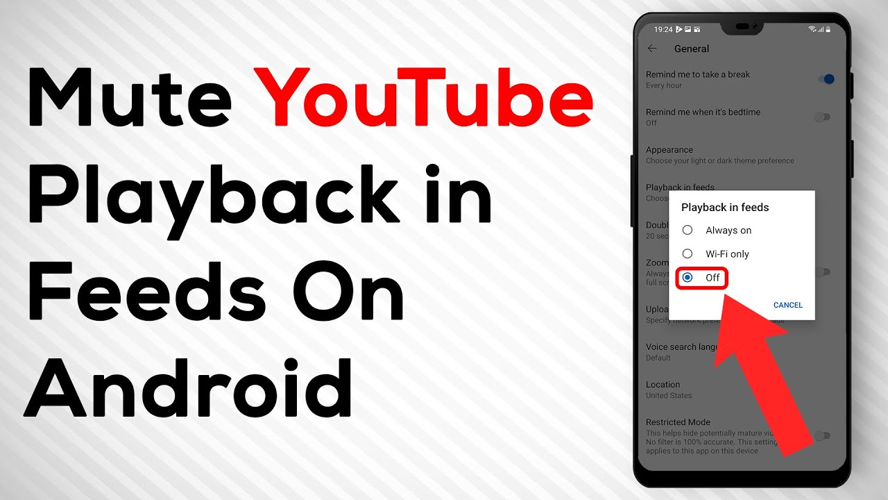 How To Mute Playback in Feeds On YouTube For Android - YouTube