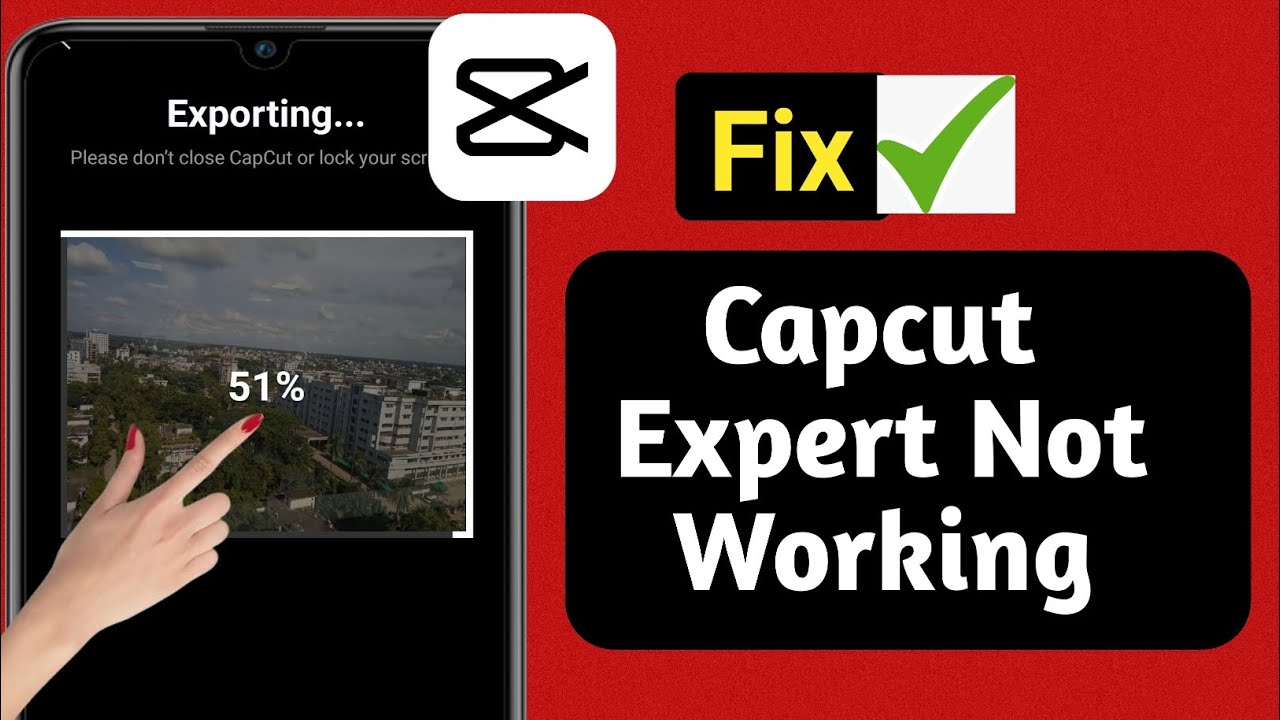 How to fix Capcut export not working problem | capcut video not exporting capcut export problem .... - YouTube