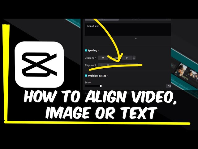 How To Align Video, Image Or Text | CapCut PC Tutorial - YouTube