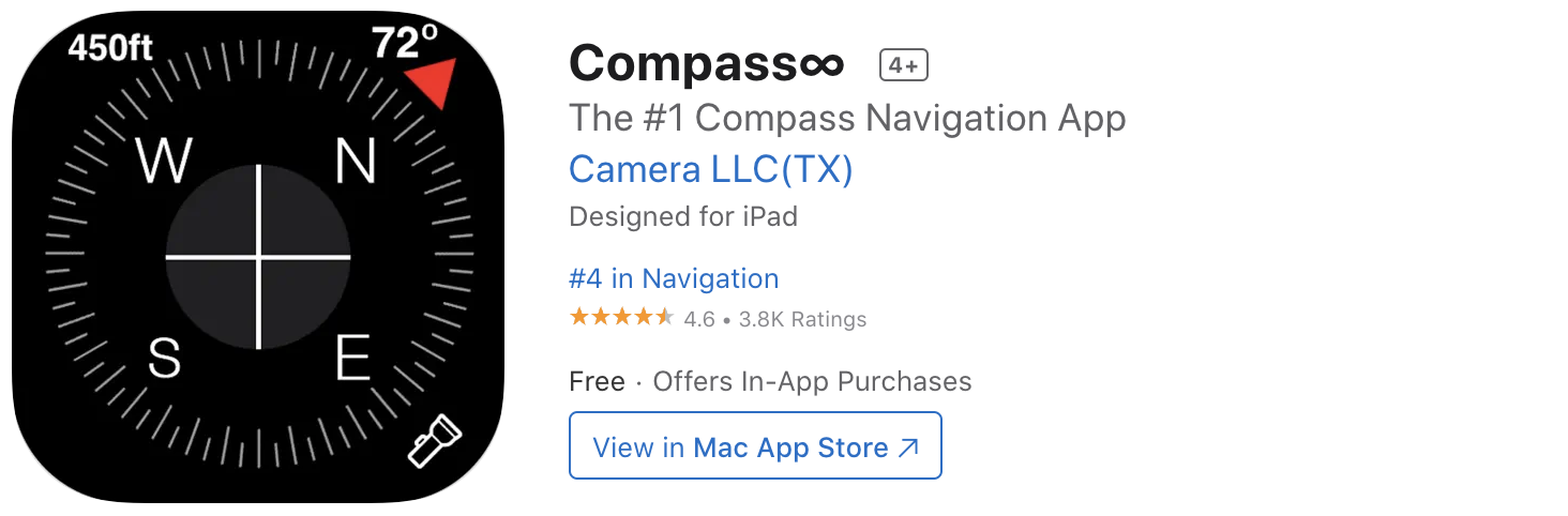 an image of Compass for Android