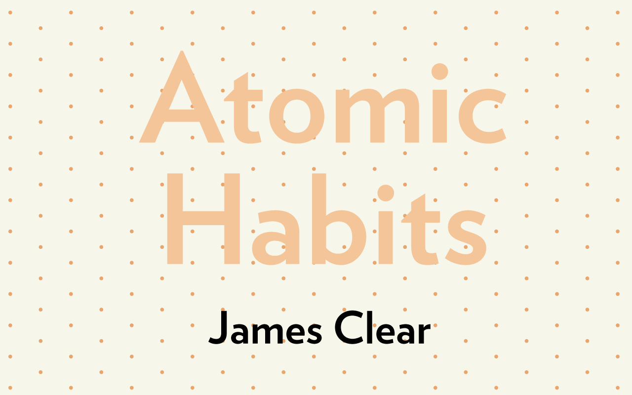 an image of Atomic Habits by James Clear