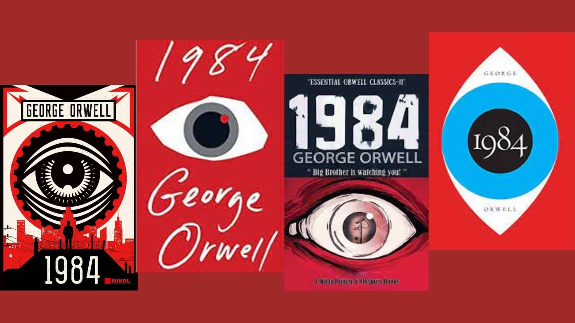 an image of 1984 by George Orwell