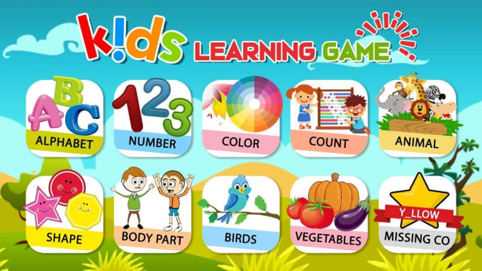 an image of Kids Learning Games