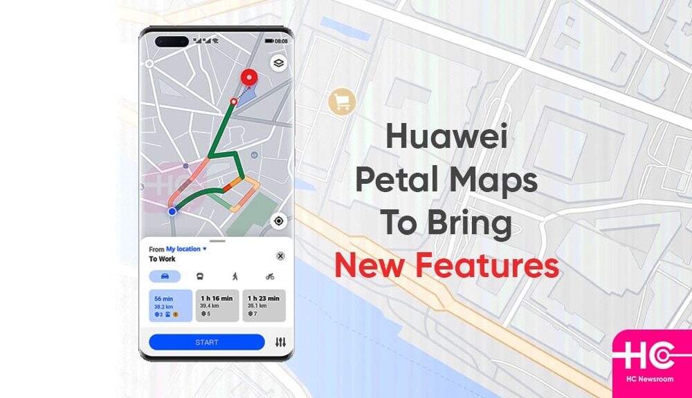 an image of Huawei Maps