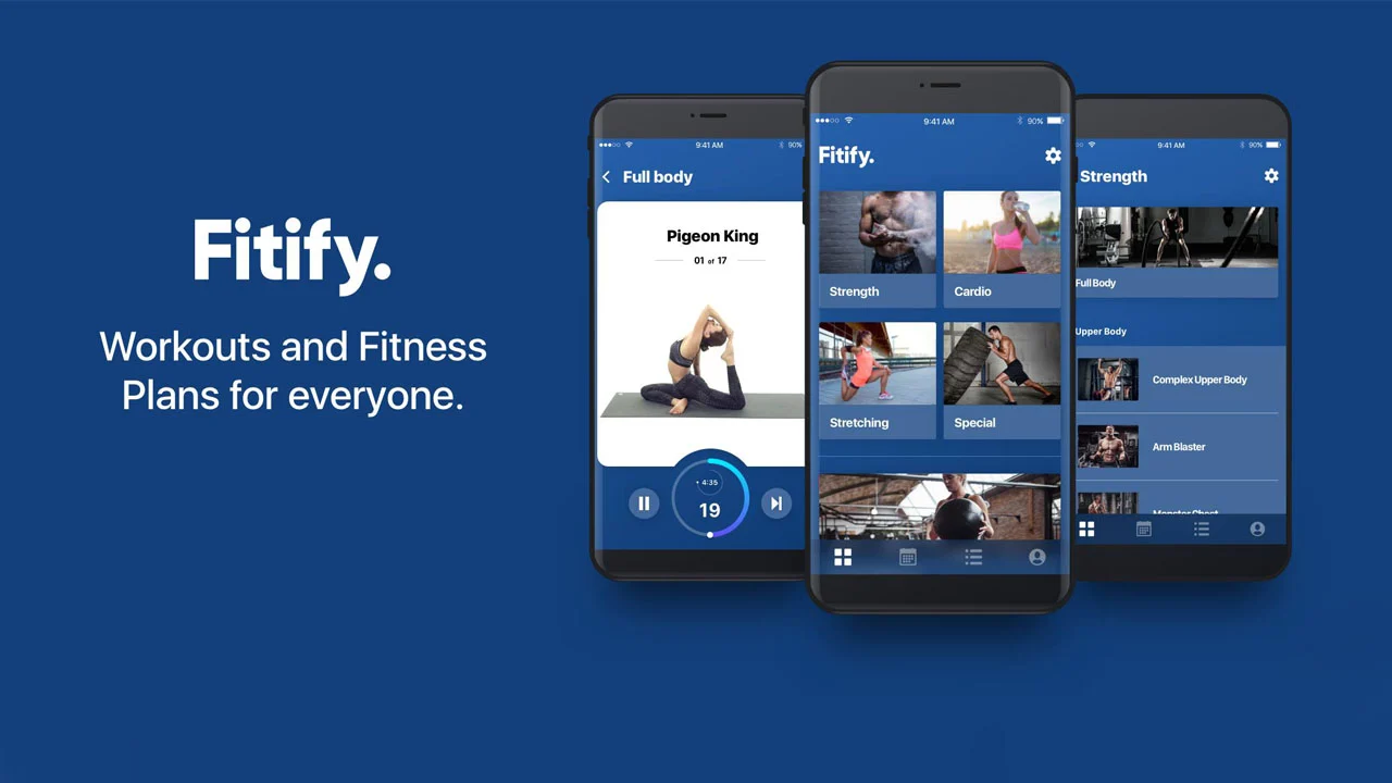 an image of Fitify: Workout Routines & Training Plans :