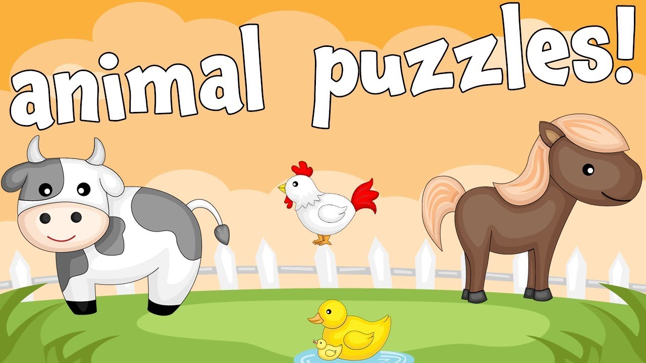 an image of Baby Games: Animal Sounds, Puzzles for Kids