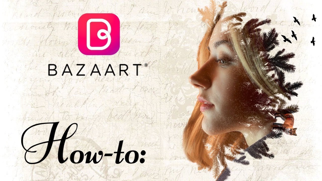 Use Our Shape Tool & Transform Your Pictures ✂️ | Bazaart - YouTube