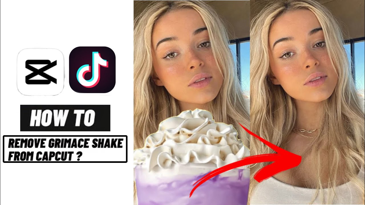 How to remove grimace shake Capcut/tiktok | How to remove grimace shake from template - YouTube