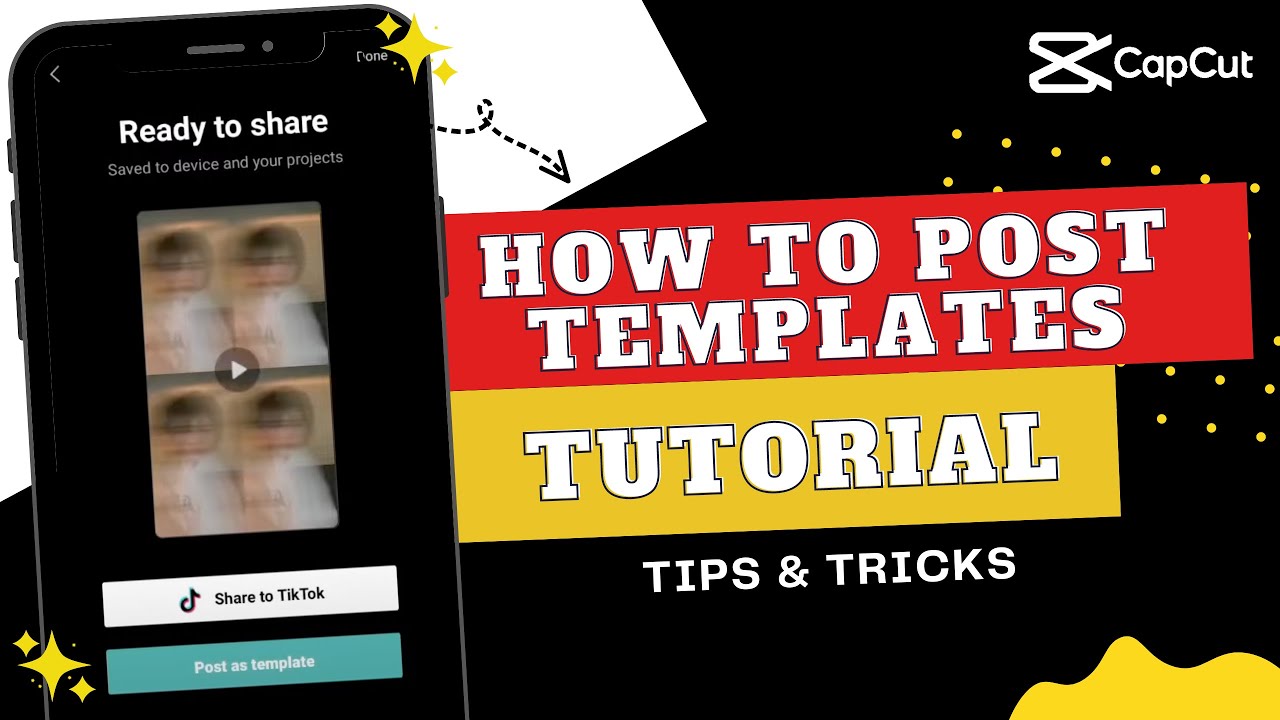TIPS & TRICKS] How to Post Templates | CapCut Philippines - YouTube