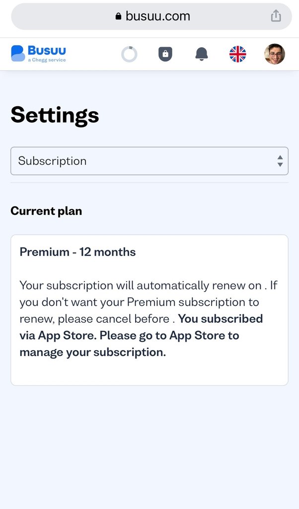How to cancel my subscription on Busuu after it automatically renews - Quora