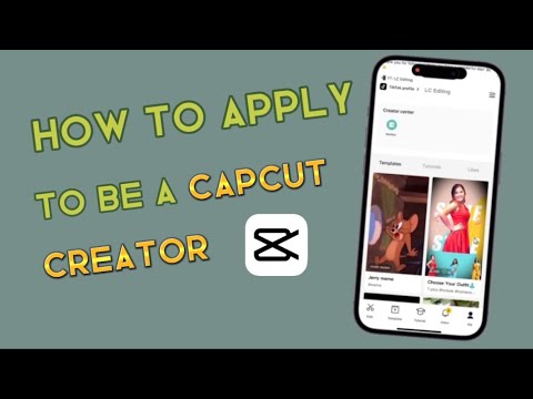How to Apply to be a CapCut Creator (US version only) - YouTube