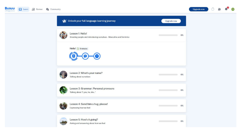 Busuu Review: 6 Amazing Features For Learners - Ling App